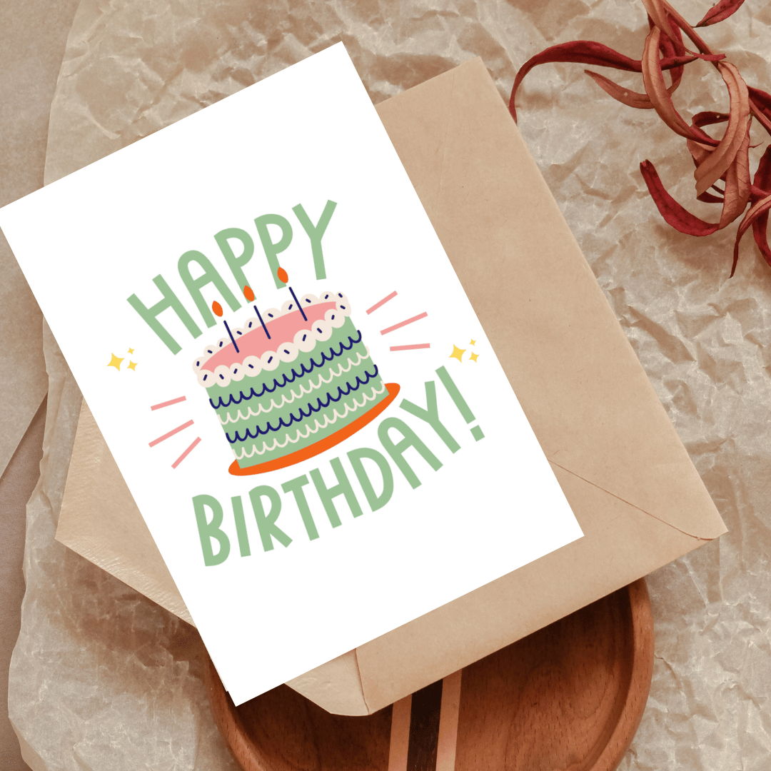 You print - Birthday Cards