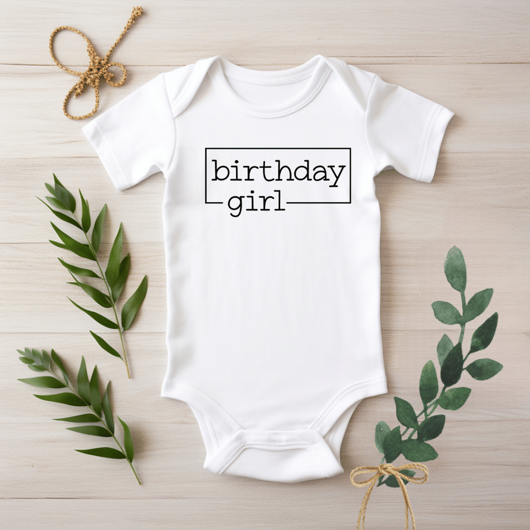 Baby birthday- Bodysuit