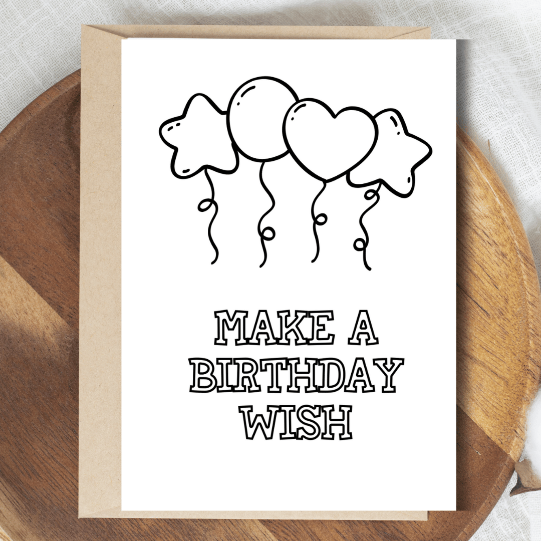 Easy Downloadable Birthday Card