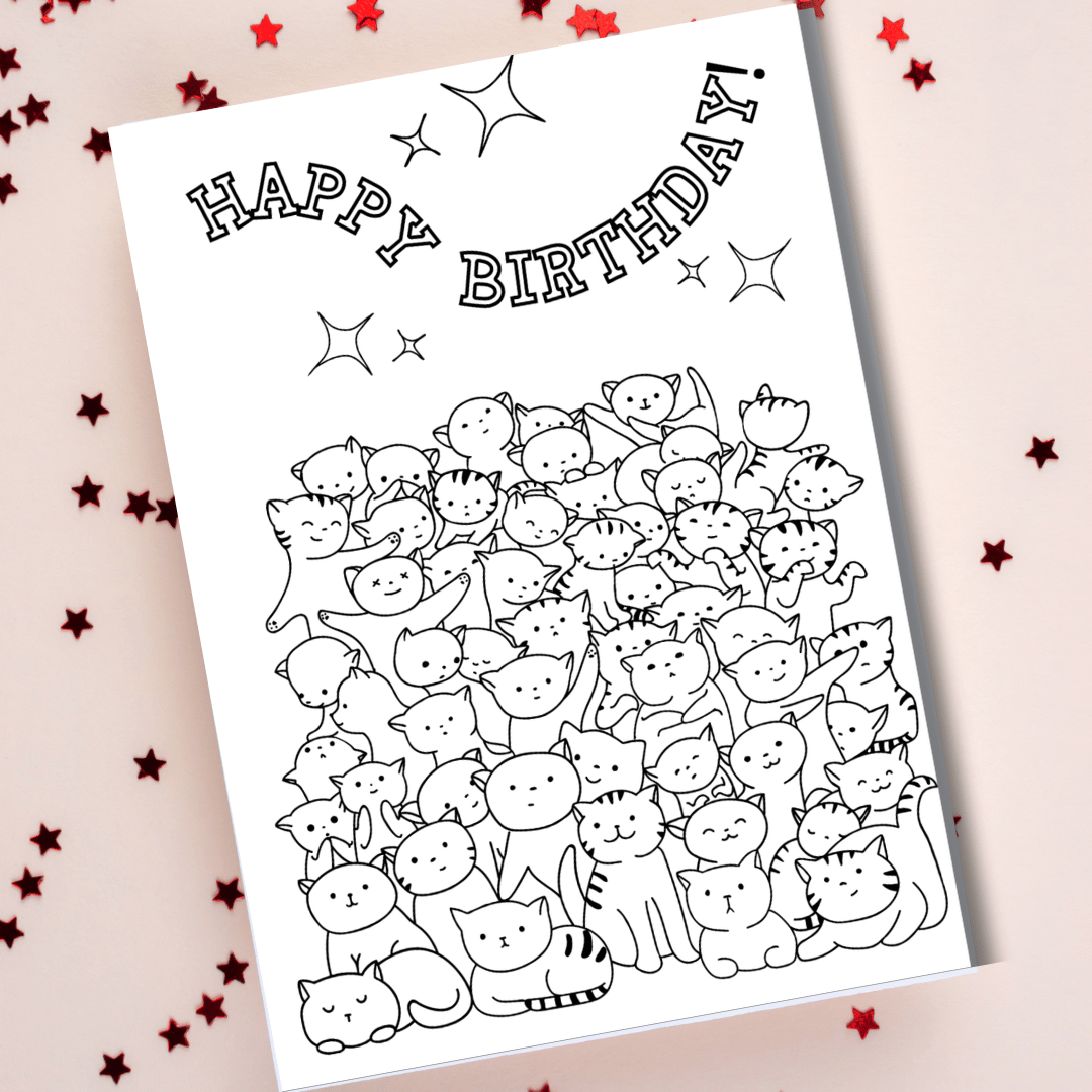 Easy Downloadable Birthday Card